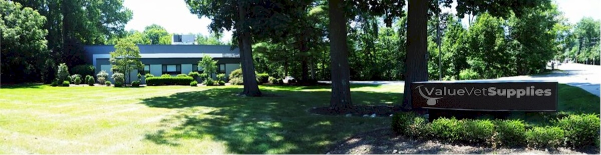 Value Vet Supplies viewed from the street in Montvale, New Jersey